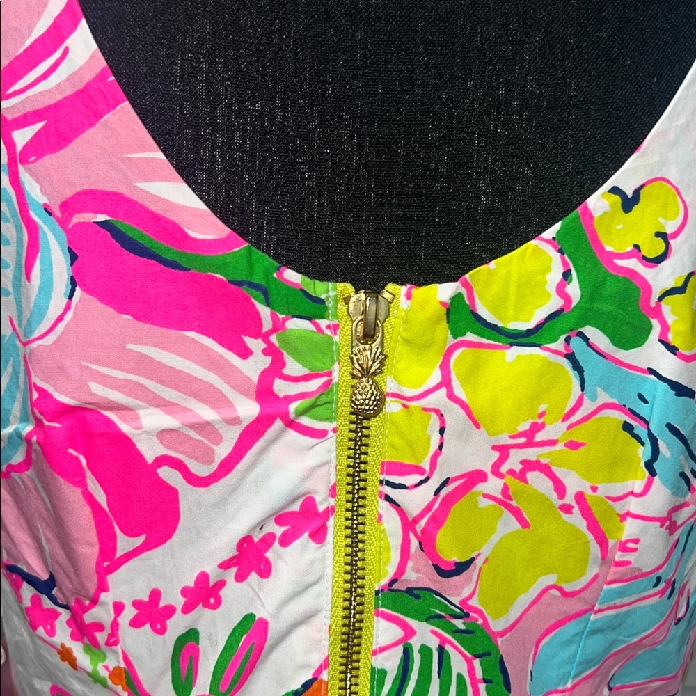 NWT Lilly Pulitzer Target 20th Anniversary Nosey Posie Sleeveless Dress Lace ๐ฉท - Picture 7 of 12
